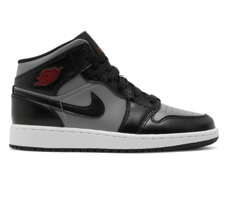 Air Jordan 1 Mid (GS) 'Shadow Red'