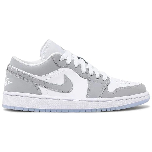 Air Jordan 1 Low (W) 'White Wolf Grey'