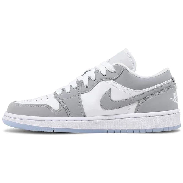 Air Jordan 1 Low (W) 'White Wolf Grey'