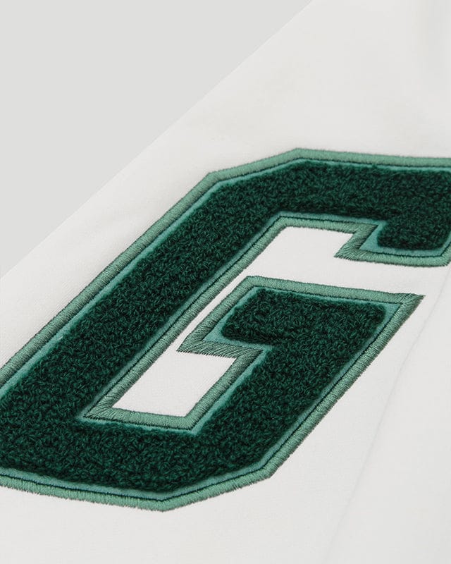 GEEDUP TEAM LOGO 'WHITE GREEN' HOODIE