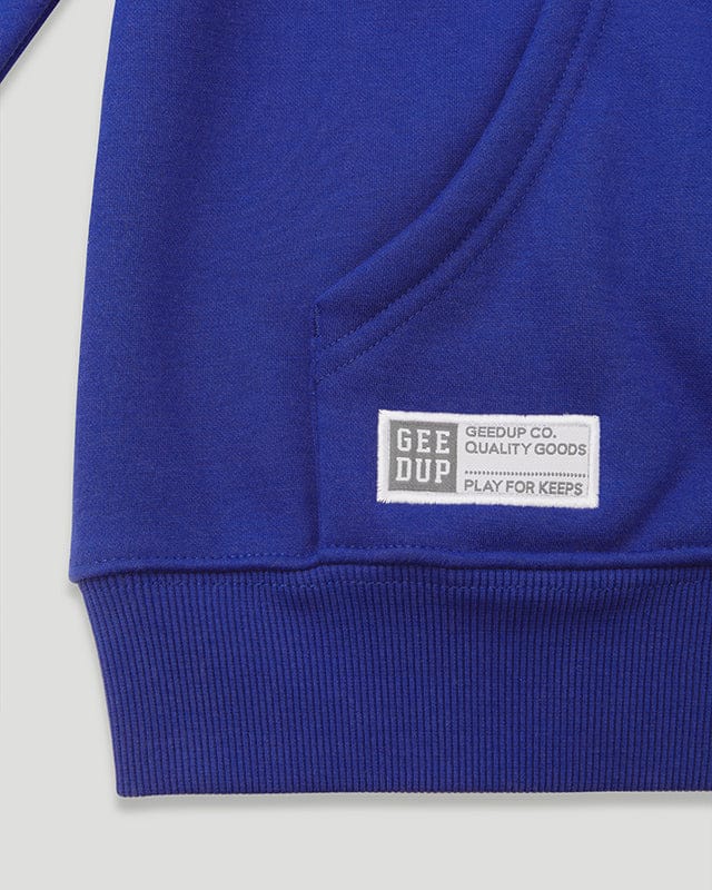 GEEDUP TEAM LOGO 'ROYAL BLUE BLACK' HOODIE