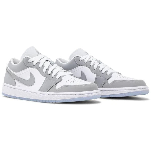 Air Jordan 1 Low (W) 'White Wolf Grey'