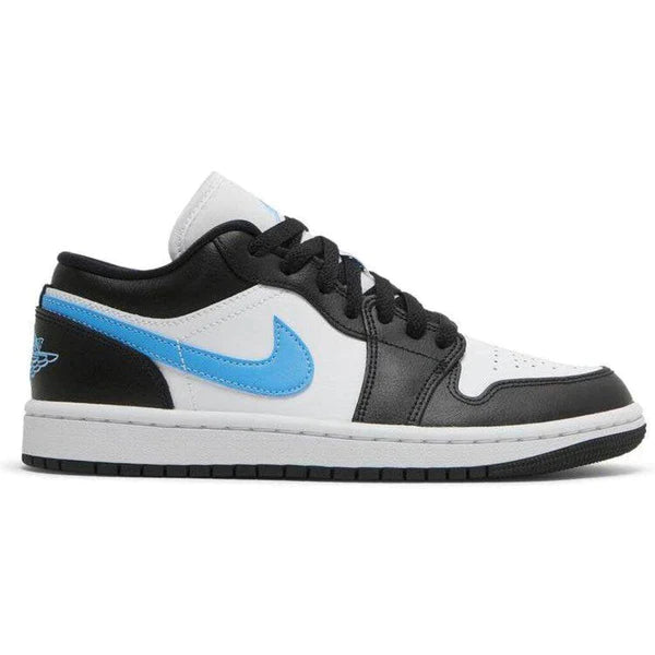 Air Jordan 1 Low (W) 'Black University Blue'