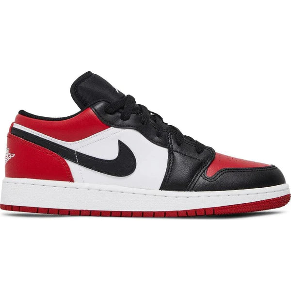 Air Jordan 1 Low (GS) 'Bred Toe'