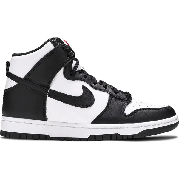 Nike Dunk High (W) 'Black White'