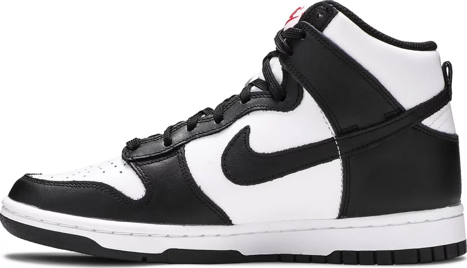 Nike Dunk High (W) 'Black White'