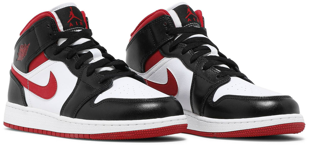 Air Jordan 1 Mid (GS) 'Gym Red Black White'