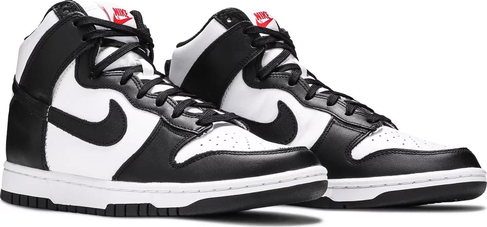 Nike Dunk High (W) 'Black White'