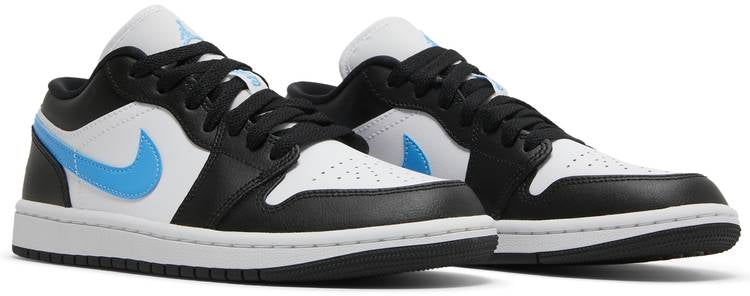 Air Jordan 1 Low (W) 'Black University Blue'